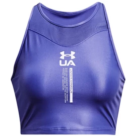 Damen Tank-Top Under Armour Iso Chill Crop Tank Purple