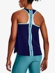 Damen Tank-Top Under Armour  Knockout Tank-BLU