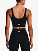 Damen Tank-Top Under Armour  Meridian Fitted Crop Tank-BLK