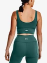 Damen Tank-Top Under Armour  Meridian Fitted Crop Tank-GRN