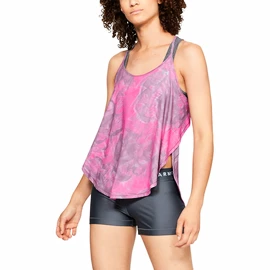 Damen Tank-Top Under Armour Sport Tank - Flo Ink Print Purple