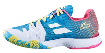 Damen Tennisschuhe Babolat Jet Mach II All Court Blue/Pink