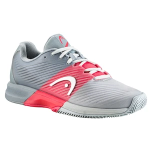 Damen Tennisschuhe Head Revolt Pro 4.0 Clay Grey/Coral