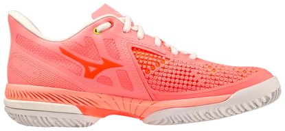 Damen Tennisschuhe Mizuno Wave Exceed Tour 5 Clay Candy Coral