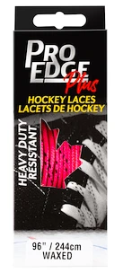 Eishockey Schnürsenkel  Sportstape  70N Double Tracer Waxed Lace Pink  213 cm