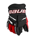 Eishockeyhandschuhe Bauer Supreme M3 Black/Red Junior 11 Zoll