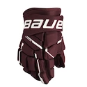 Eishockeyhandschuhe Bauer Supreme M5PRO Maroon Intermediate 13 Zoll