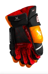 Eishockeyhandschuhe Bauer Vapor 3X Black/Orange Senior