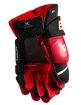 Eishockeyhandschuhe Bauer Vapor 3X Black/Red Intermediate