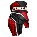 Eishockeyhandschuhe Bauer Vapor 3X Black/Red Senior 14 Zoll