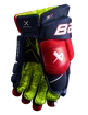 Eishockeyhandschuhe Bauer Vapor 3X Navy/Red/White Junior