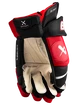 Eishockeyhandschuhe Bauer Vapor 3X PRO Black/Red Intermediate