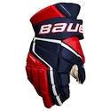 Eishockeyhandschuhe Bauer Vapor 3X PRO Navy/Red/White Intermediate 12 Zoll