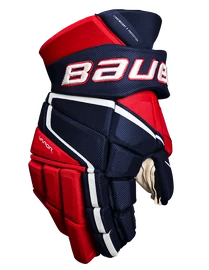 Eishockeyhandschuhe Bauer Vapor 3X PRO Navy/Red/White Senior