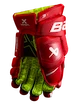 Eishockeyhandschuhe Bauer Vapor 3X Red Junior