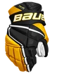 Eishockeyhandschuhe Bauer Vapor Hyperlite Black/Gold Junior