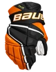 Eishockeyhandschuhe Bauer Vapor Hyperlite Black/Orange Junior