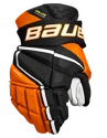 Eishockeyhandschuhe Bauer Vapor Hyperlite Black/Orange Junior