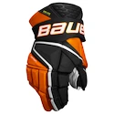 Eishockeyhandschuhe Bauer Vapor Hyperlite Black/Orange Senior 15 Zoll