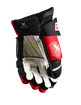 Eishockeyhandschuhe Bauer Vapor Hyperlite black/red Intermediate