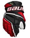 Eishockeyhandschuhe Bauer Vapor Hyperlite Black/Red Junior