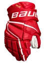 Eishockeyhandschuhe Bauer Vapor Hyperlite Red Junior