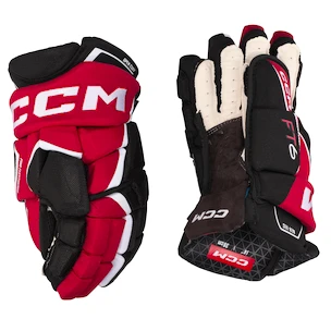 Eishockeyhandschuhe CCM JetSpeed FT6 Black/Red/White Junior