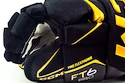 Eishockeyhandschuhe CCM JetSpeed FT6 Pro Black/Sunflower Junior