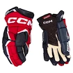 Eishockeyhandschuhe CCM JetSpeed FT6 Pro Navy/Red/White Junior 12 Zoll