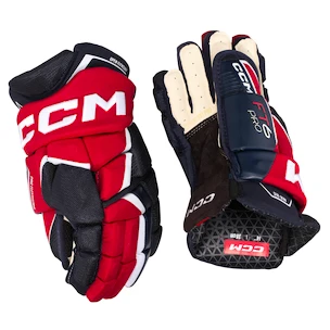 Eishockeyhandschuhe CCM JetSpeed FT6 Pro Navy/Red/White Senior 13 Zoll