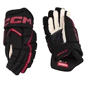 Eishockeyhandschuhe CCM JetSpeed FT680 Black/Red Senior