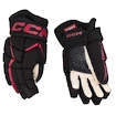 Eishockeyhandschuhe CCM JetSpeed FT680 Black/Red Senior 15 Zoll