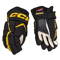 Eishockeyhandschuhe CCM JetSpeed FT680 Black/Sunflower Senior 14 Zoll