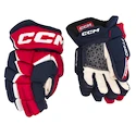 Eishockeyhandschuhe CCM JetSpeed FT680 Navy/Red/White Junior 11 Zoll