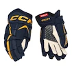 Eishockeyhandschuhe CCM JetSpeed FT680 Navy/Sunflower Junior 11 Zoll