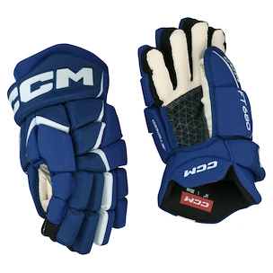 Eishockeyhandschuhe CCM JetSpeed FT680 Royal/White Junior 11 Zoll