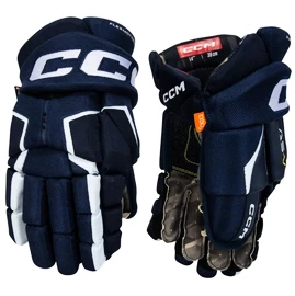 Eishockeyhandschuhe CCM Tacks AS-V Navy/White Junior