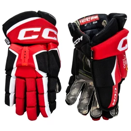 Eishockeyhandschuhe CCM Tacks AS-V PRO Black/Red/White Senior