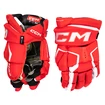 Eishockeyhandschuhe CCM Tacks AS-V PRO Red/White Junior