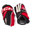 Eishockeyhandschuhe CCM Tacks XF 80 Black/Red/White Junior