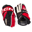 Eishockeyhandschuhe CCM Tacks XF 80 Black/Red/White Junior