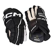 Eishockeyhandschuhe CCM Tacks XF 80 Black/White Junior