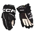 Eishockeyhandschuhe CCM Tacks XF 80 Black/White Junior