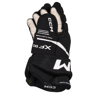 Eishockeyhandschuhe CCM Tacks XF 80 Black/White Senior