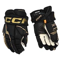 Eishockeyhandschuhe CCM Tacks XF Black/Gold Senior