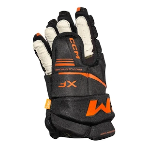 Eishockeyhandschuhe CCM Tacks XF Black/Orange Senior