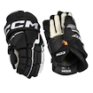 Eishockeyhandschuhe CCM Tacks XF Black/White Junior