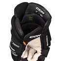 Eishockeyhandschuhe CCM Tacks XF Black/White Junior