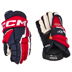 Eishockeyhandschuhe CCM Tacks XF Navy/Red/White Senior