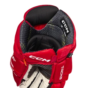 Eishockeyhandschuhe CCM Tacks XF Red/White Junior